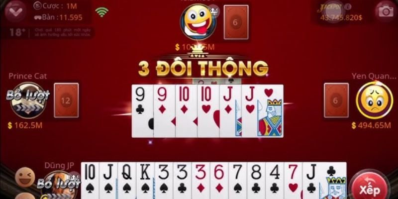 Các tổ hợp đặc biệt trong đánh bài tiến lên