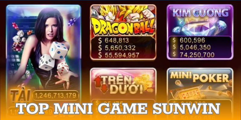 Top mini game SUNWIN giải trí nhanh, kiếm tiền dễ